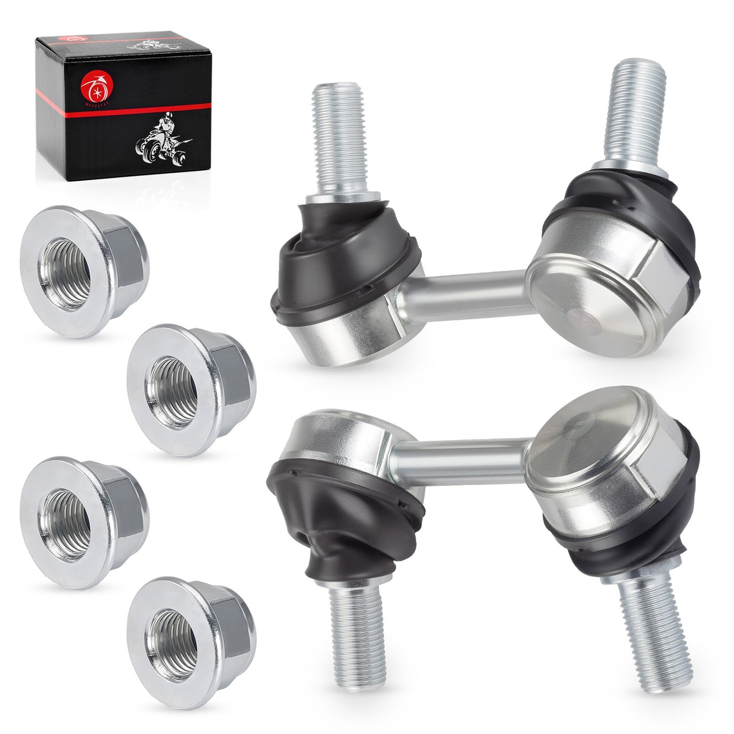 Set of 2 Front Sway Bar Stabilizer End Links for Can-Am Maverick X3 Max Turbo (2018–2024)