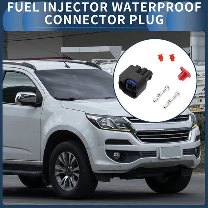 2 Pin Fuel Injector Waterproof Connector Plug for Chevrolet