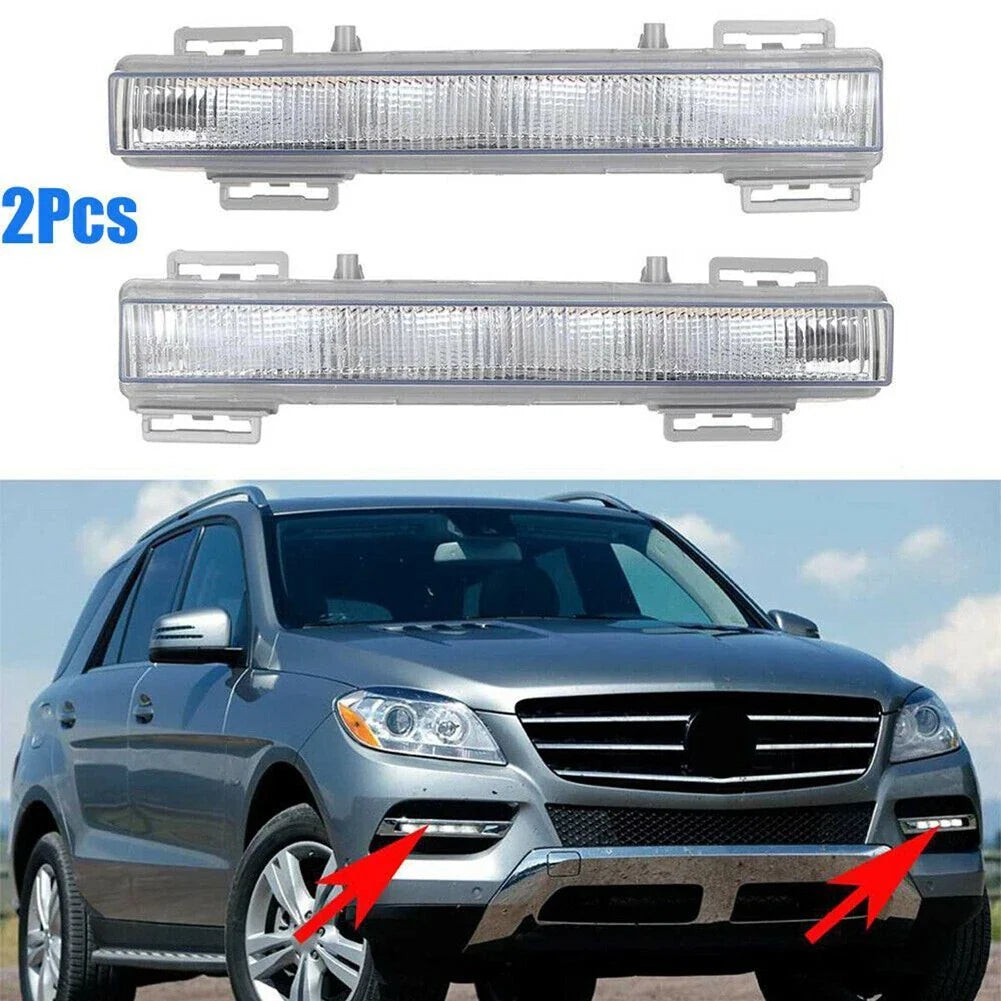 1 Pair Daytime Running Light Fog Bulbs for Mercedes C/E Class W204 W212 LED