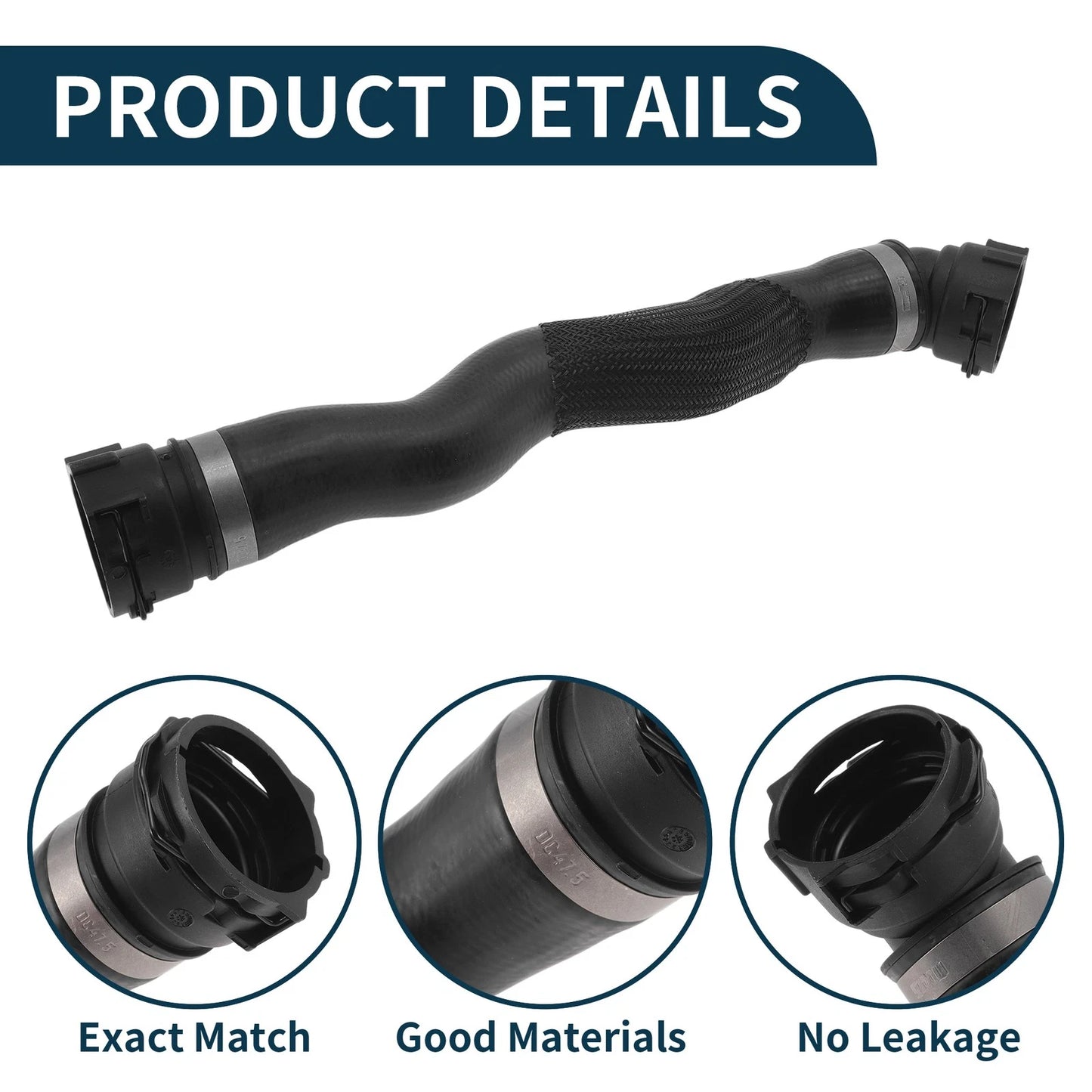 Radiator Hose No.17128602638 for BMW 5 Series (2017–2020)