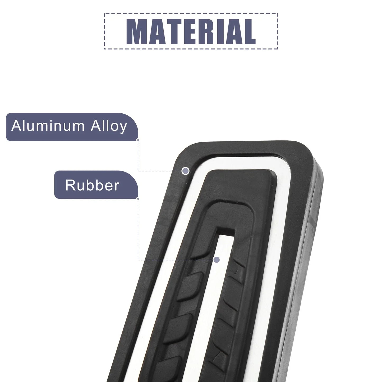Accelerator & Brake Pedal Cover Set for BMW X3 X4
