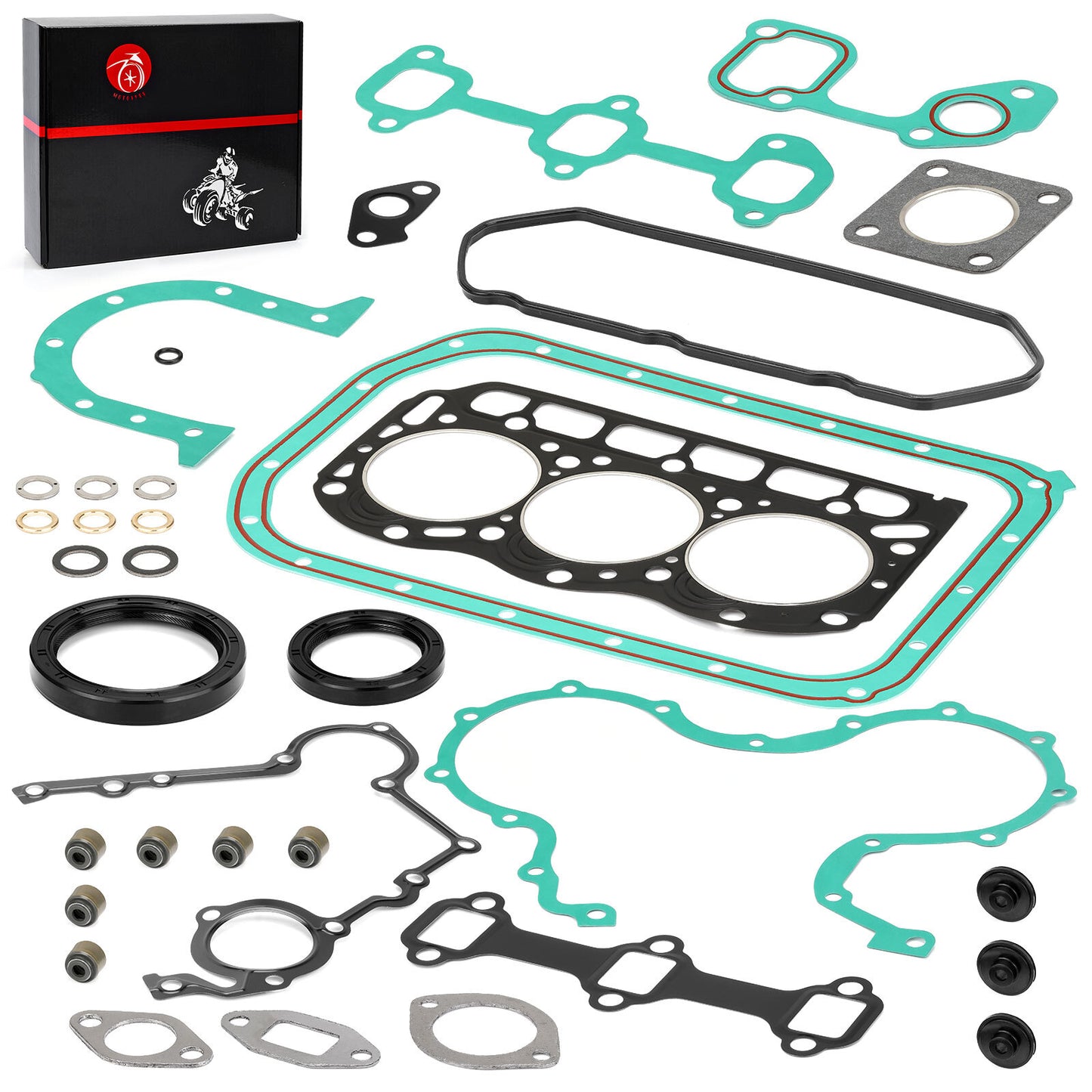 Engine Gasket Set for Kawasaki Mule KAF950 4x4 (2000–2013)