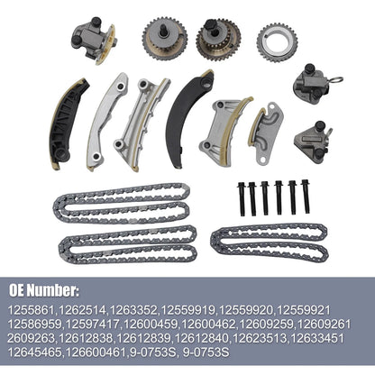 Timing Chain Kit for Chevy, Cadillac, Buick 3.6L, 3.0L (2010-2023)