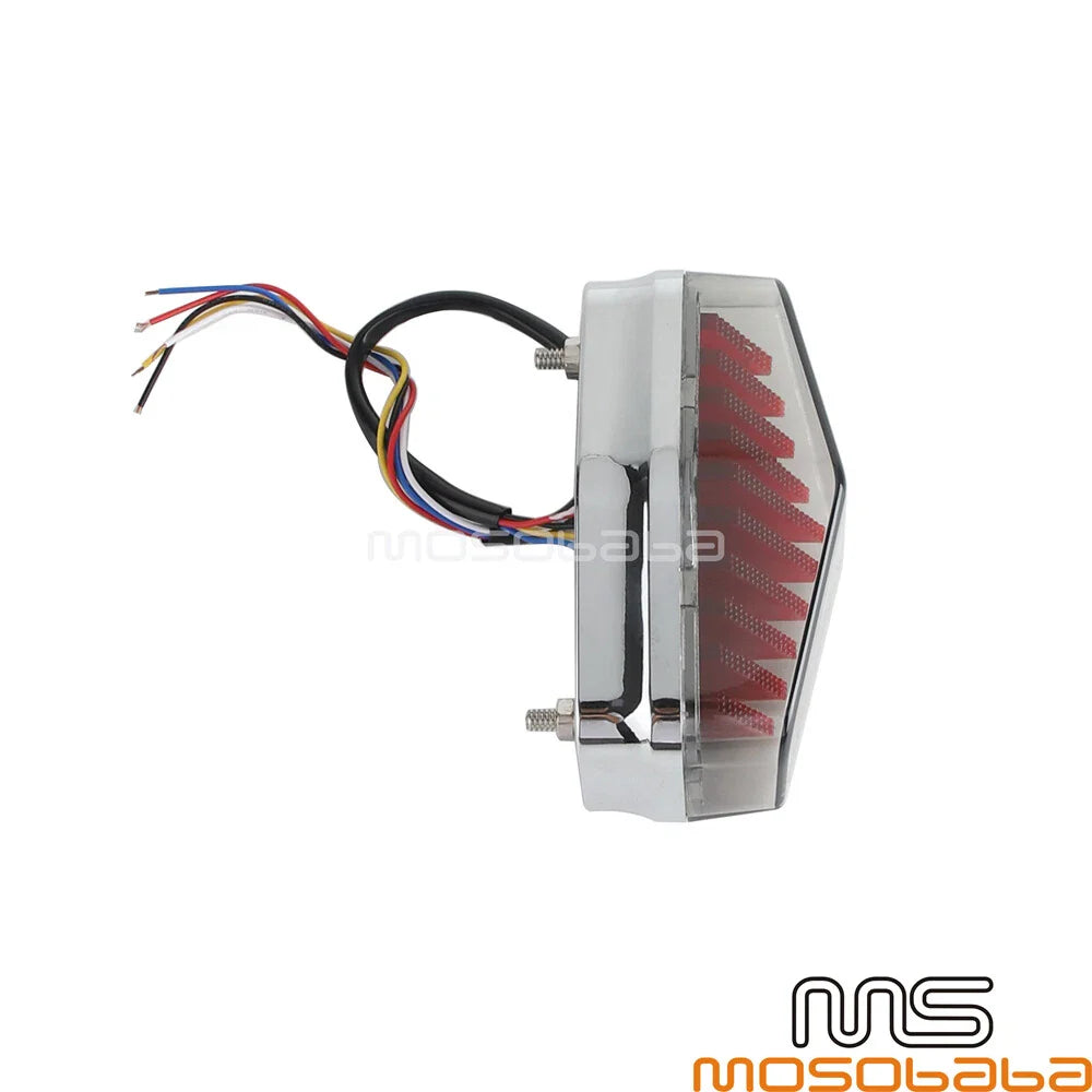 LED Tail Light for Harley Bobber Custom Cafe Racer Norton Lucas Style