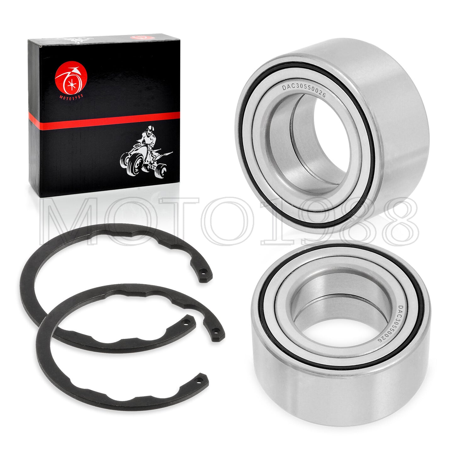 2X Front Wheel Bearings for Kawasaki Brute Force 650 700 (2005–2021)