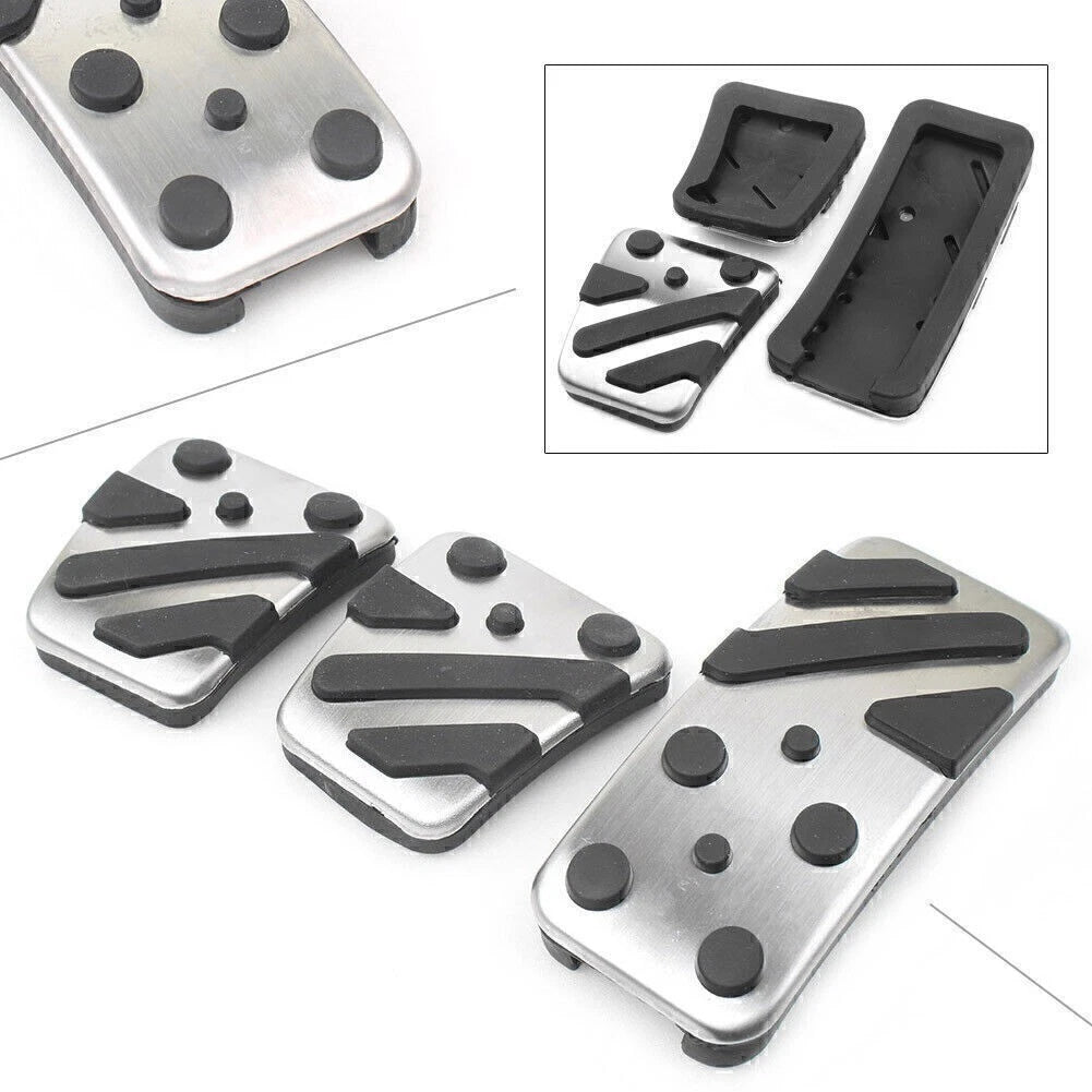 3pc Anti-slip Footpeg Pedal Cover for Mitsubishi Outlander ASX Lancer (LHD)