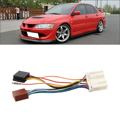 Car Radio Stereo Wiring Harness Adapter for Mitsubishi Lancer, Galant, Outlander