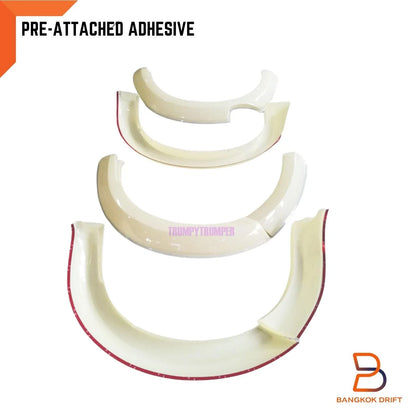 White Fender Flares Wheel Arch for Nissan Navara NP300 D23 ST ST-X (2015-2023)