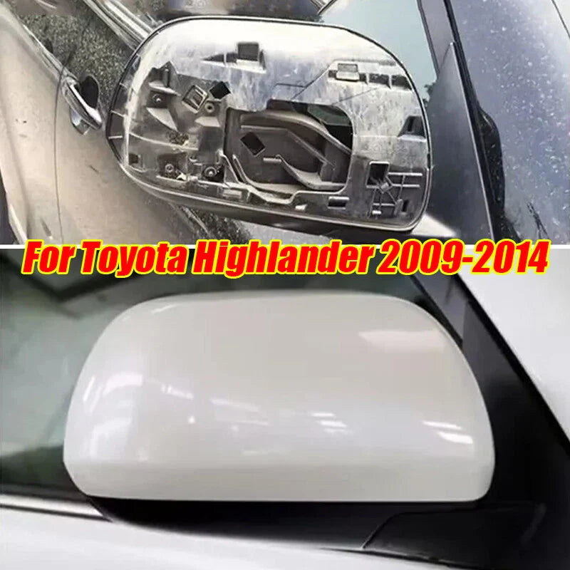 Right Side Rearview Mirror Cover Cap 1pcs for Toyota Highlander (2008-2013)