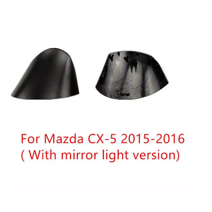 2 x Left & Right Rearview Mirror Base Cover Cap for Mazda CX-5 (2015–2016)