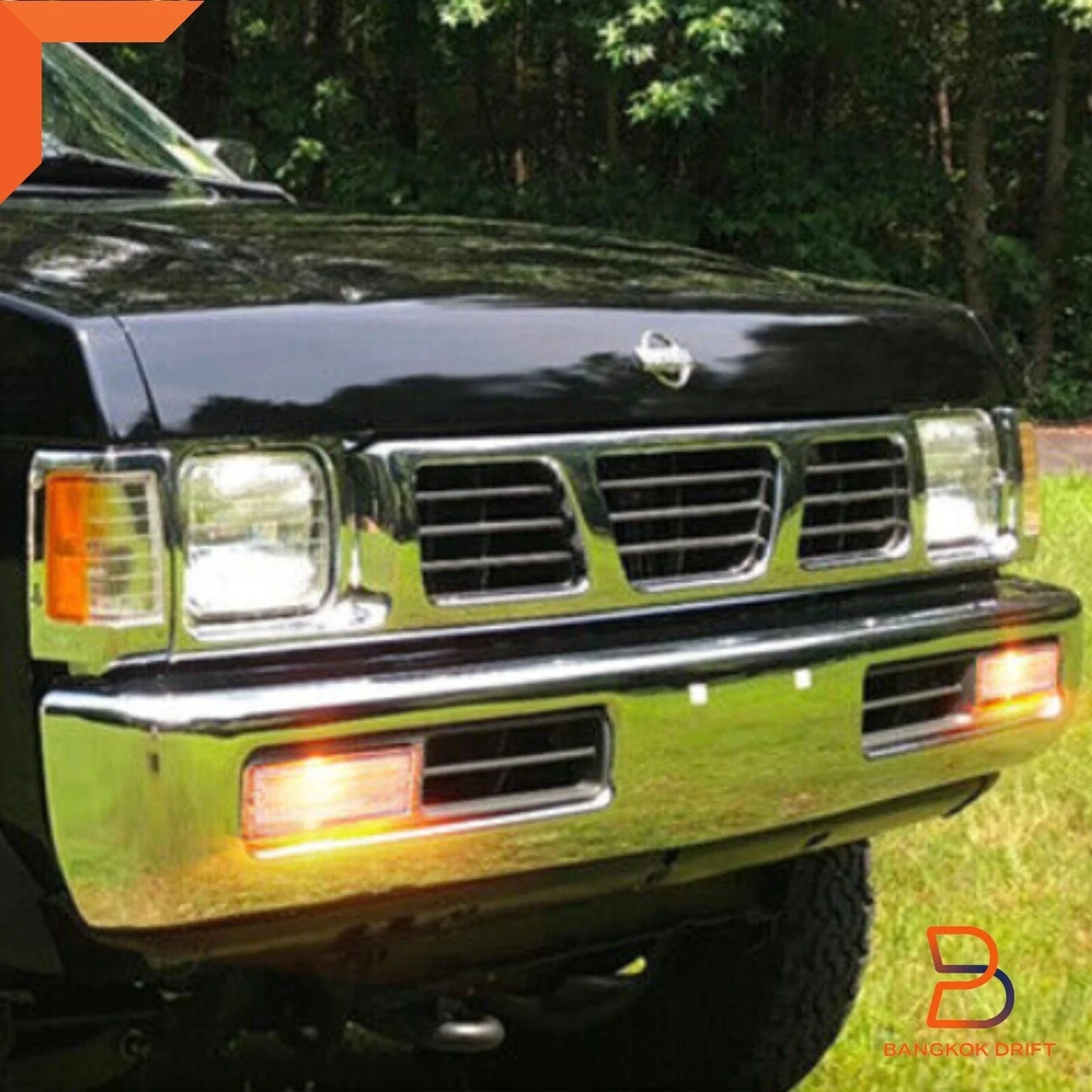 Clear Front Indicator Light for Nissan D21 Navara & Pathfinder (1987-1997)
