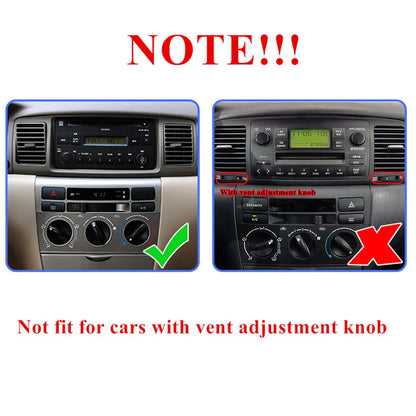 9" Android 11 Stereo Radio GPS Wifi Player for Toyota Corolla (2003-2008)