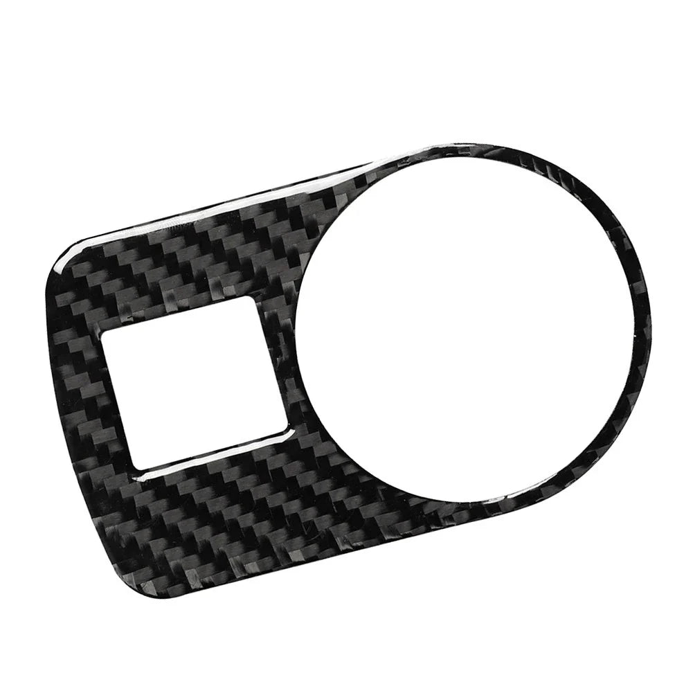Headlight Switch Panel Cover Trim Carbon Black for Audi TT TTS TTRS (2008-14)