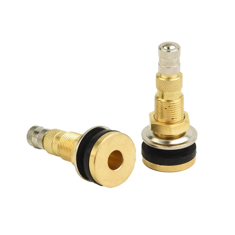 Valve Stem Pack / 2 x 1-7/8" / Air Liquid Tubeless Copper for Auto