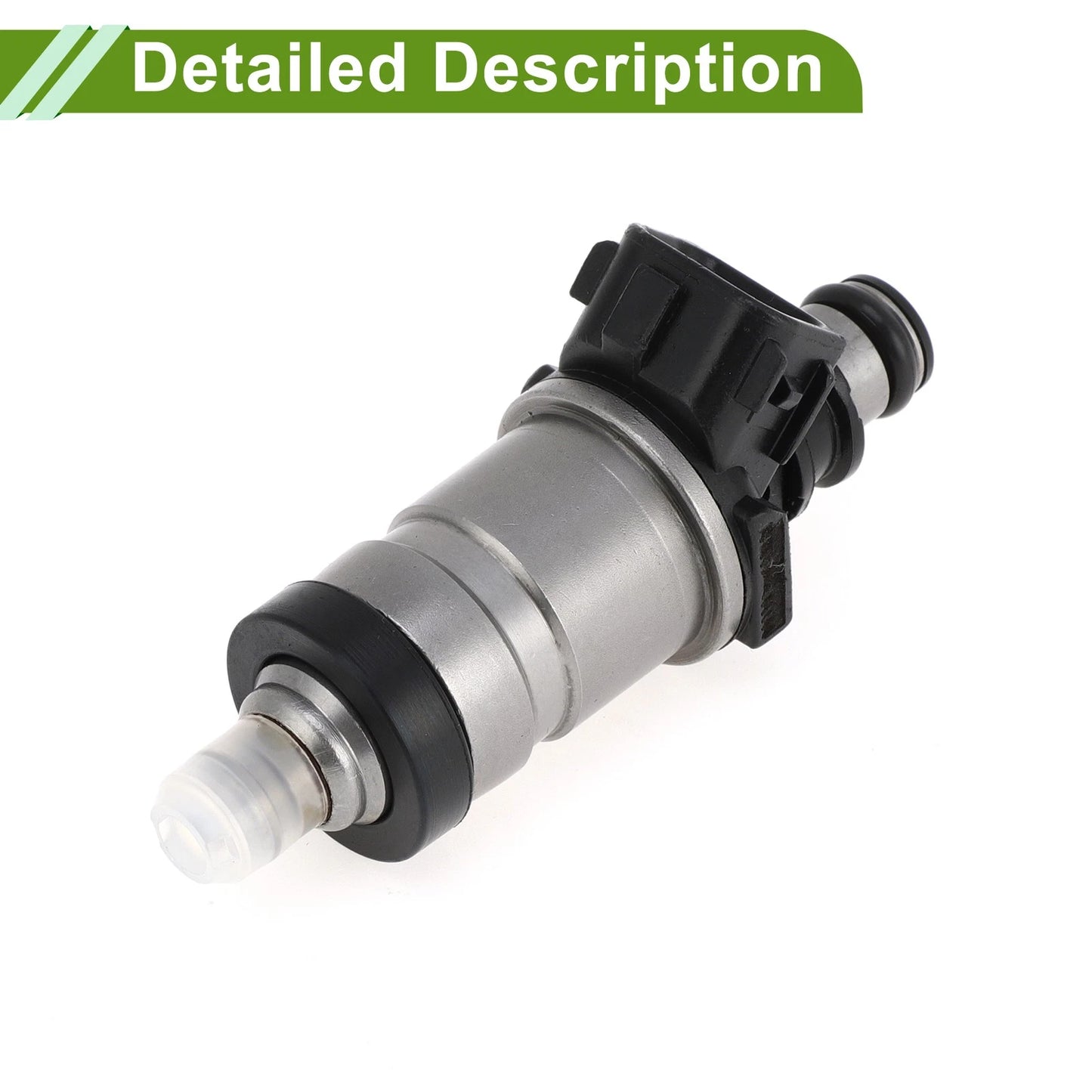 Fuel Injector No. 06164P8AA00 for Honda Civic EX (1999–2000) 1 Pc Black