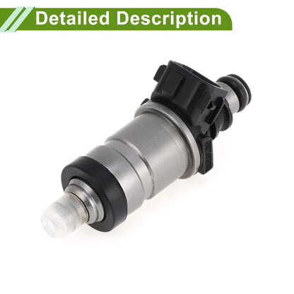Fuel Injector No. 06164P8AA00 for Honda Civic EX (1999–2000) 1 Pc Black