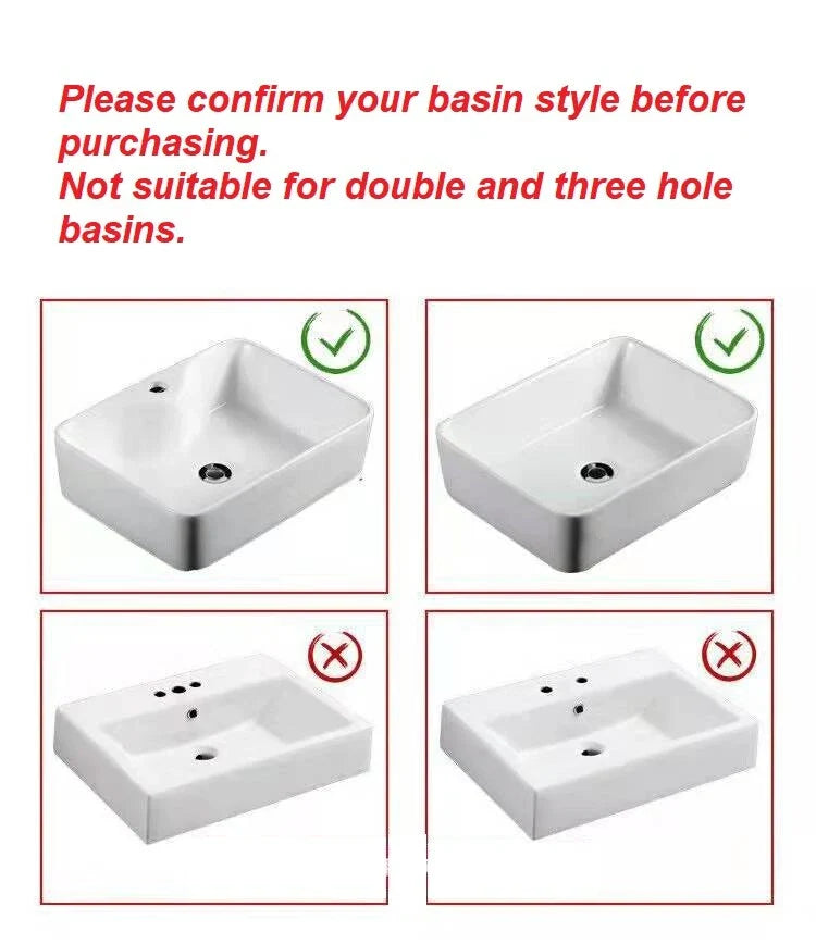 Faucet / Sink Mixer Sprayer / Handle Hot&Cold Water for US Black Plastics