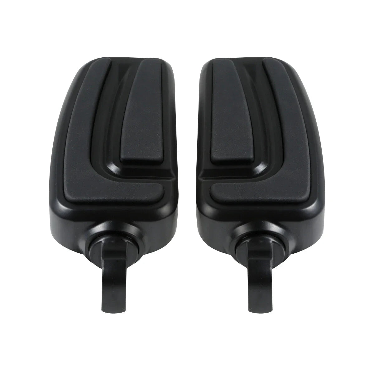 Footpegs for Harley Touring Softail Street Bob Black