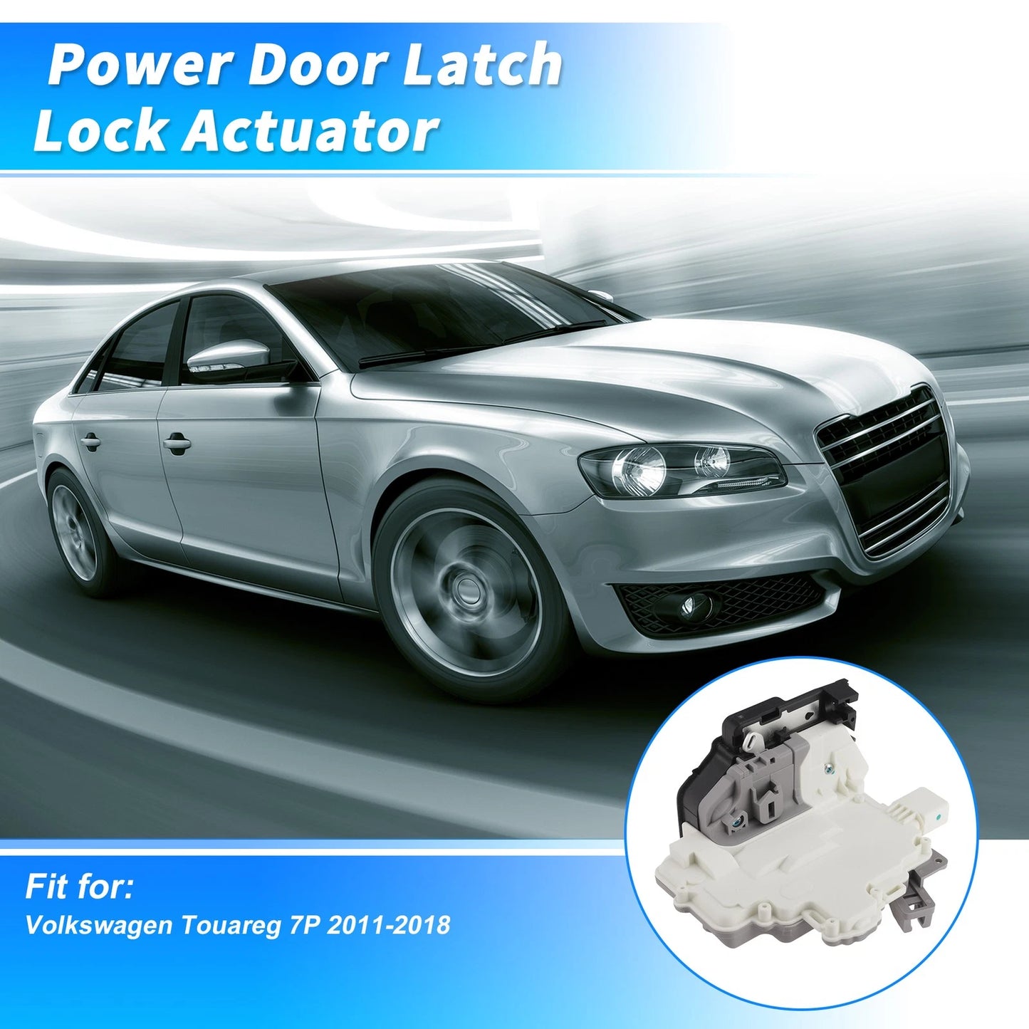 Front Left Power Door Lock Actuator for Volkswagen Touareg 7P (2011–2018) 8J2837015B