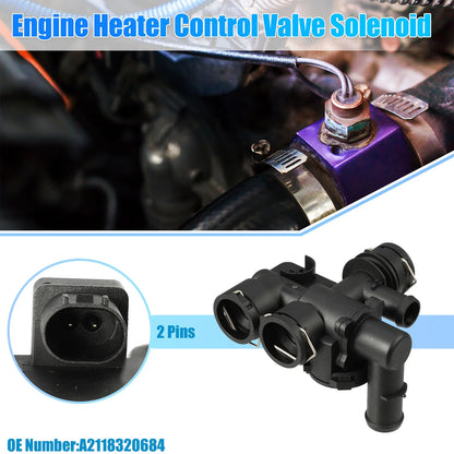 Engine Heater Control Valve Solenoid for Mercedes-Benz CLS550 (2007–2011)