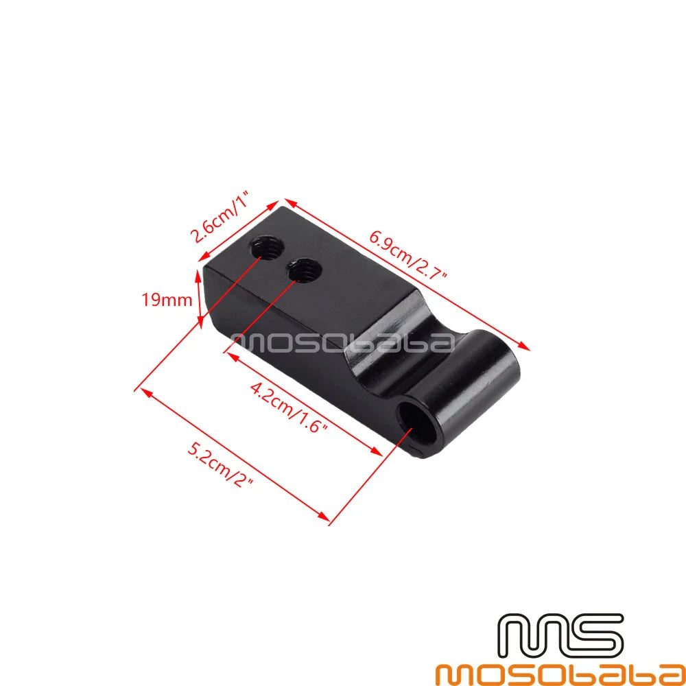 Fairing Headlight Mount Extension Block for Harley Softail Street Bob FXBB (18-23)