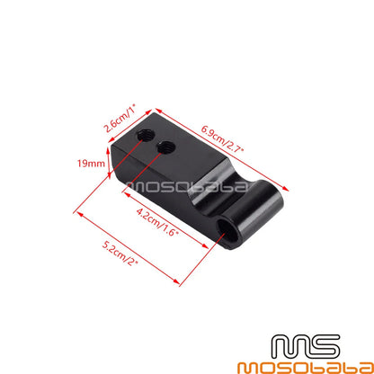Fairing Headlight Mount Extension Block for Harley Softail Street Bob FXBB (18-23)