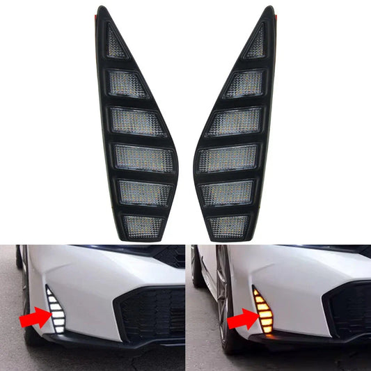 Front Bumper Daytime Running Lights with Turn Signal for Honda Civic (2025)
