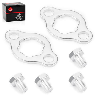 Set of 2 Front Sprocket Retainer Plates for Honda ZB50 (1988) / PC50 (1970)