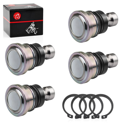 4Pcs Upper/Lower Front Ball Joint for Polaris RZR XP1000/XP4 1000 (2014–2022)