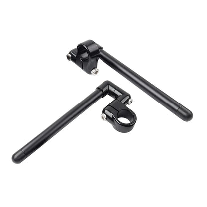 36MM Clip-On Handlebar for Motorcycle Cafe Racer - Black