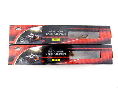 300mm JBS Black/Chrome Shock Absorbers for Yamaha XVS250 Drag Star (2000-2018)