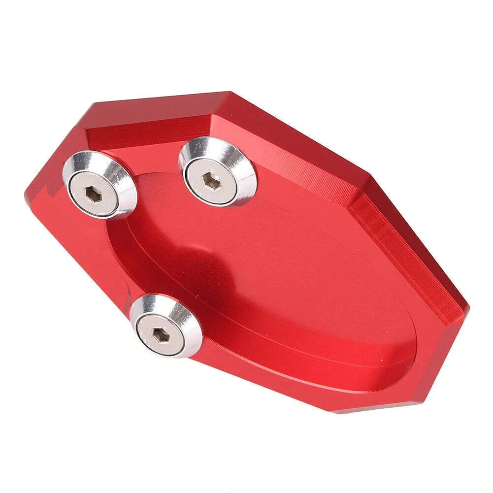 Kickstand Pad for Kawasaki VERSYS 650 KLX250 (2010-2014) Red