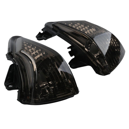 Black Front Turn Signal Lights for Kawasaki ER-6N ER6F ER6R (2009-2011)