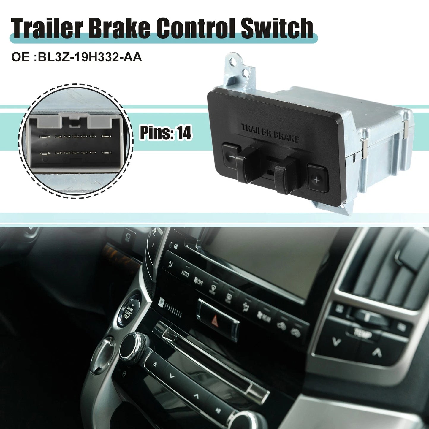 Brake Control Switch for Ford F-150 (2011–2014) No.BL3Z-19H332-AA