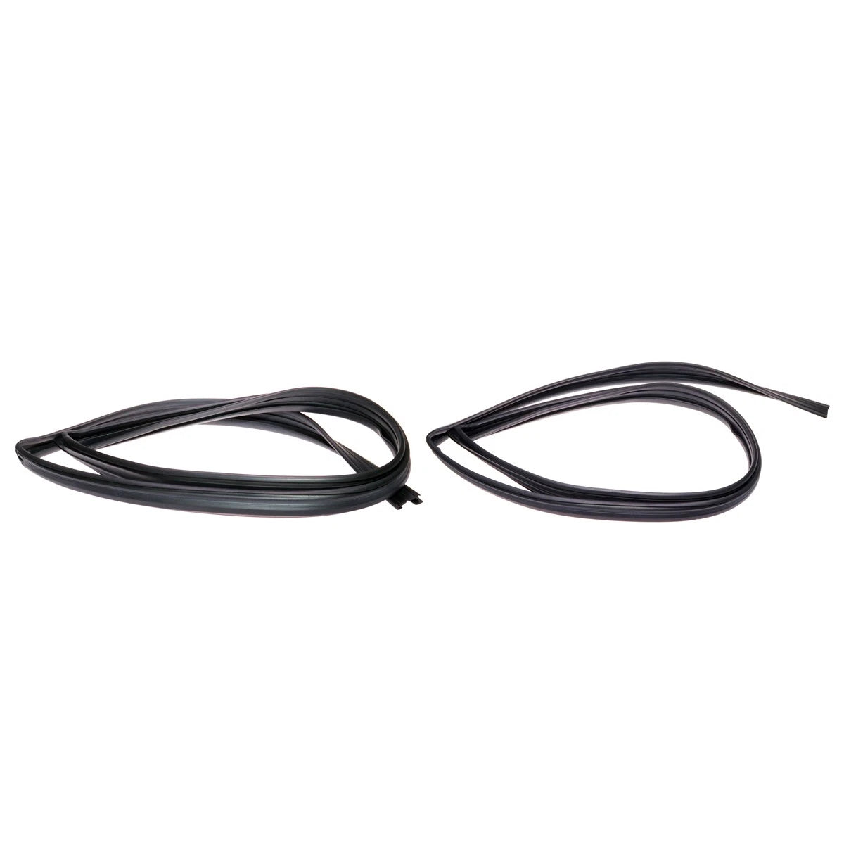 Set of 4 Weatherstrip Glass Run Channels for Mitsubishi Mirage Colt (CD3A, CD5A, CB8A)