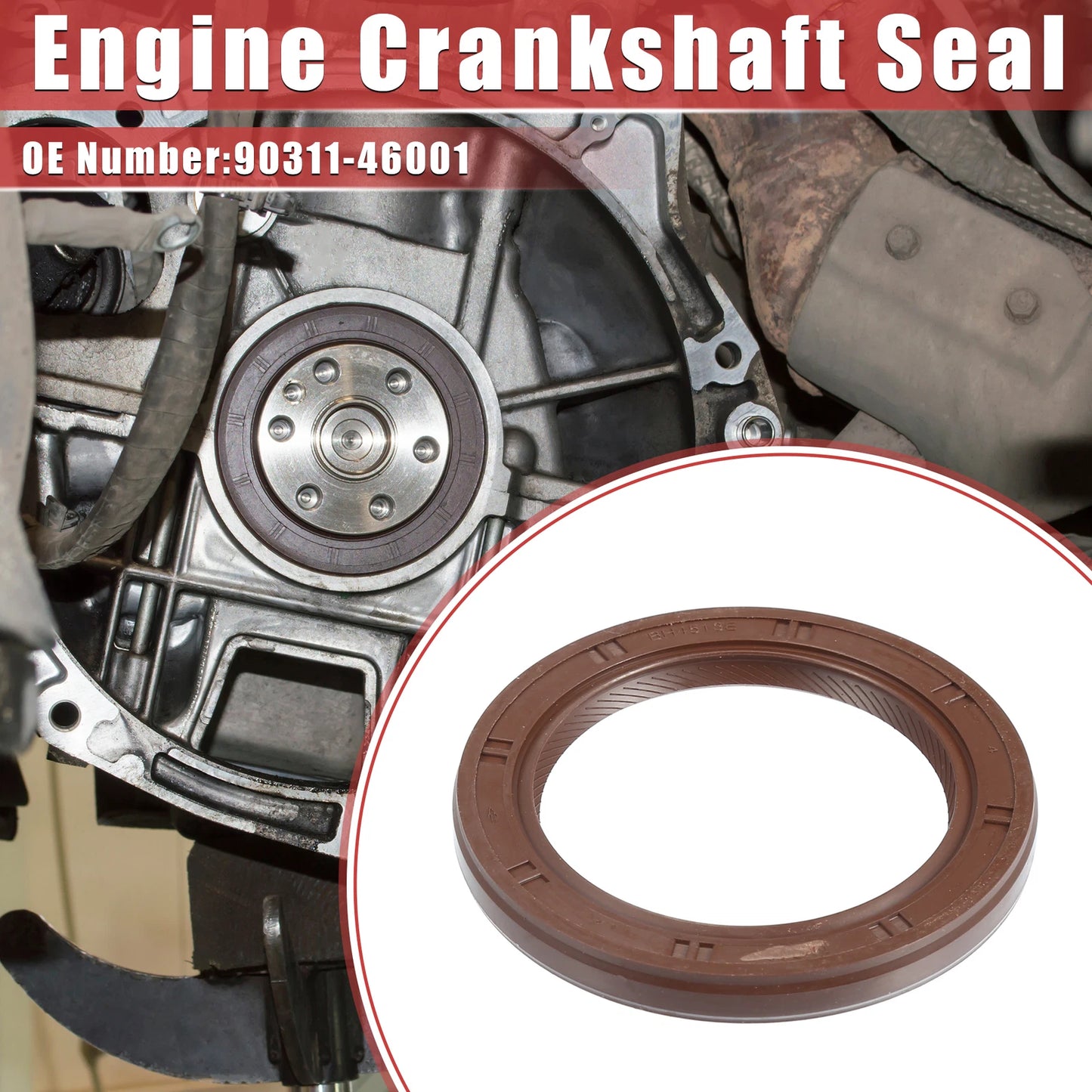 Engine Crankshaft Seal No. 90311-46001 for Lexus GS 300, IS 300 (2005)