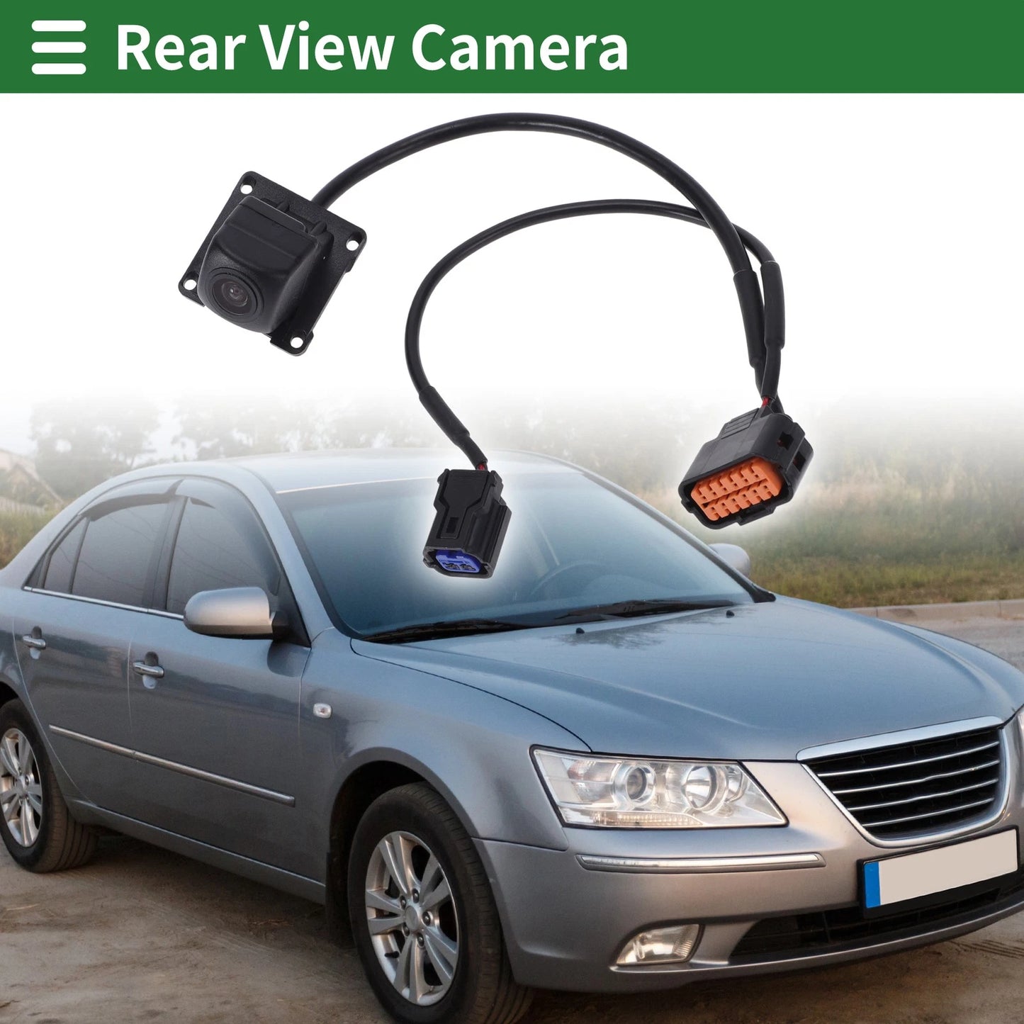 Rear View Camera for Hyundai Sonata (2015) - 120-180 Degree