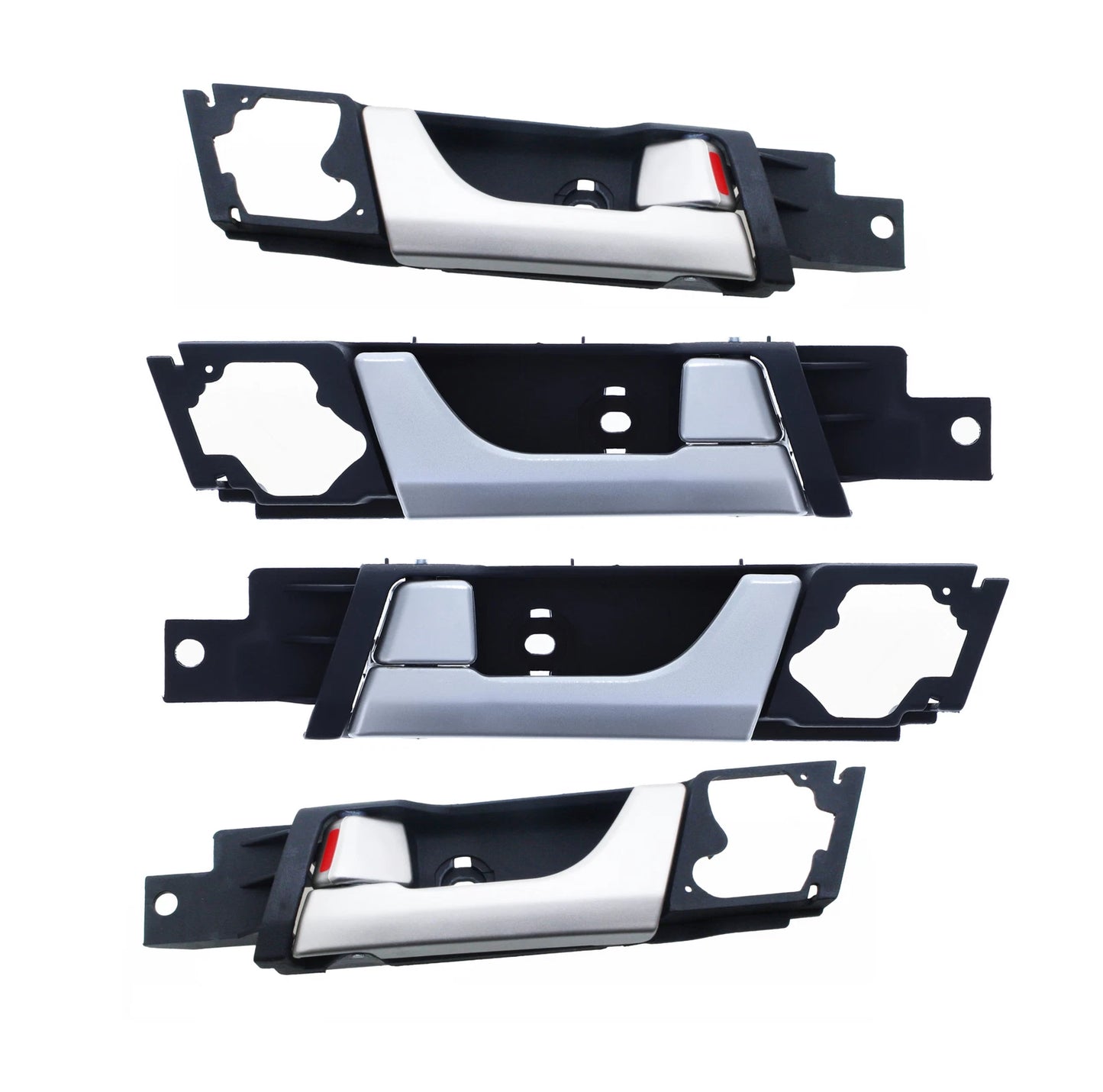 Set of 4 Inner Door Handles Silver for Holden Captiva CG7 (2006–Present)