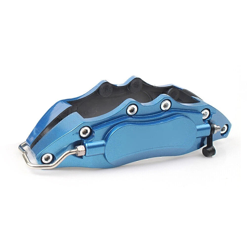 2pcs Metal Brake Caliper Covers for Universal Fit (Medium Blue)