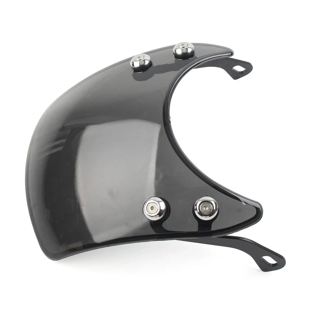 5-7 Inch Wind Deflector for Universal Fit Motor Gray