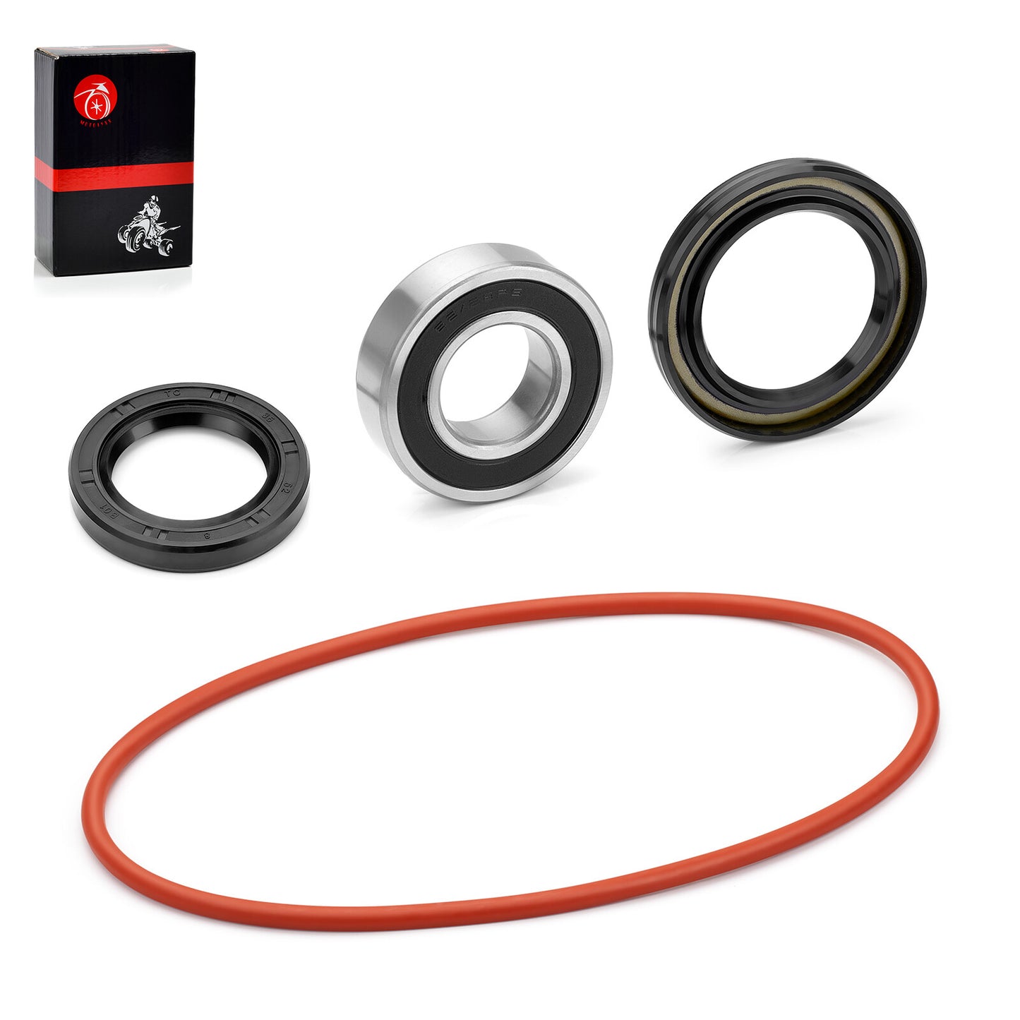 Rear Brake Panel Bearing & Seals Kit for Yamaha Big Bear 250 400 (1985–2006)