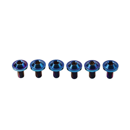 6 x M5x30mm Titanium Alloy Torx Head Bolts for Bike Motorcycle
