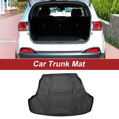 Cargo Liner Rear Trunk Mat for Hyundai Sonata (2015–2019) Diamond Pattern