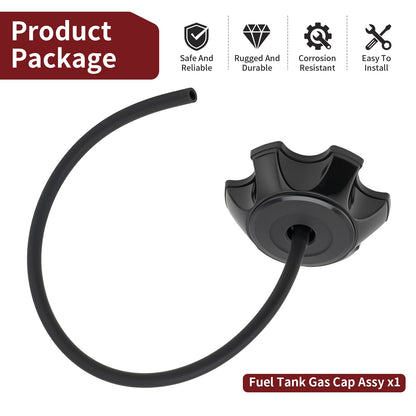 Gas Fuel Tank Cap with Tube for Honda XR100R (1985–1987)