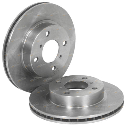2 Front Disc Brake Rotors for Celica ZZT230 ZZT231R (1999–2005)
