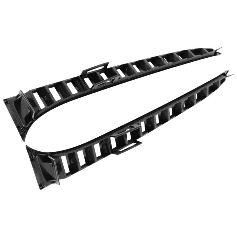 Pair Black Front Bumper Air Inlet Grilles for BMW F80 F82 F83 M3 M4 (2012–2020)