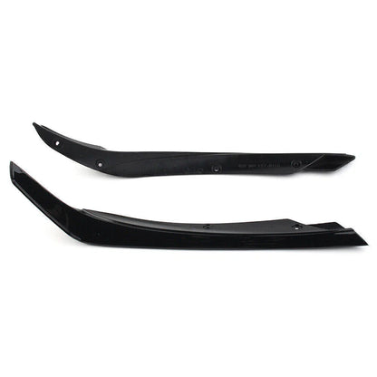 Front Lip Spoiler Fins for Mercedes Benz A-Class W176 (2016-2018)