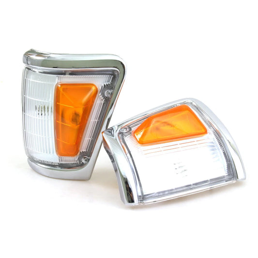 Chrome Corner Indicator Lights for Toyota Hilux 1988–1997
