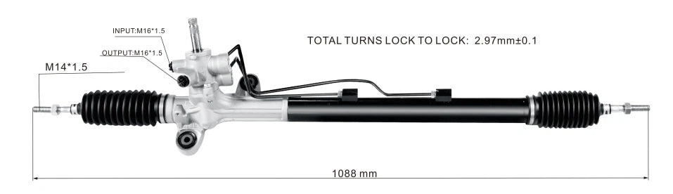 Power Steering Rack Pinion for Honda Accord (2003–2008)