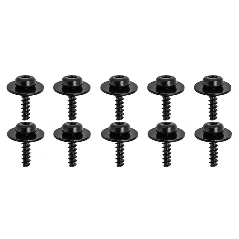 10 x Under Tray Splash Guard Torx Screw + Washer for Ford (Various Years)